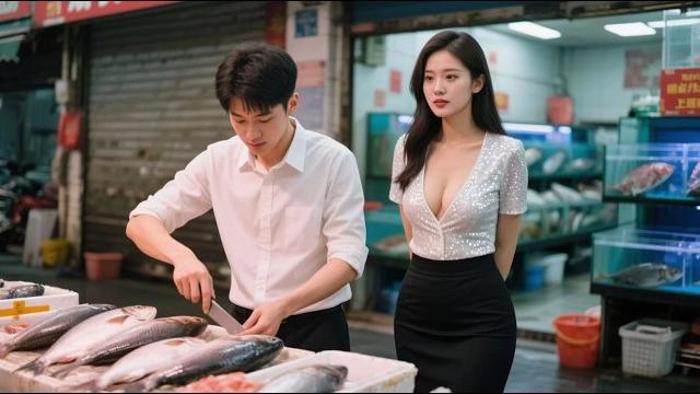 The thug tried to destroy the fish seller's shop, but he was a hidden war god, unbeatable! The thug tried to destroy the fish seller's shop, but he was a hidden war god, unbeatable!