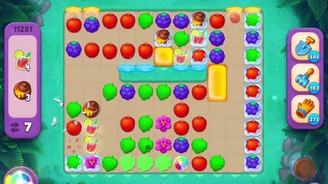 Gardenscapes level 11281 no boosters Gardenscapes level 11281 no boosters