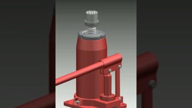 Bottle jack 60 ton capacity #shorts Bottle jack 60 ton capacity #shorts