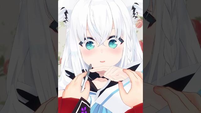 【asmr】グルーミングされる白上フブキ #爪切り #大神ミオ #ホロライブ #hololive #フェチ 【asmr】グルーミングされる白上フブキ #爪切り #大神ミオ #ホロライブ #hololive #フェチ