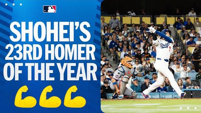 Shohei ohtani crushes his 23rd homer of the year Shohei ohtani crushes his 23rd homer of the year