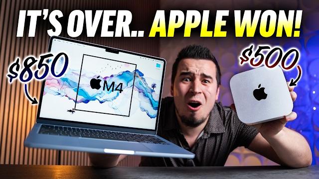 Apple chose violence - $850 macbook air & $500 mac mini Apple chose violence - $850 macbook air & $500 mac mini