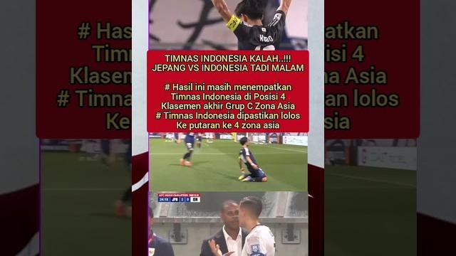 Dibantai jepang 6-0..!!! timnas indonesia tetap lolos round 4 kualifikasi piala dunia 2026. Dibantai jepang 6-0..!!! timnas indonesia tetap lolos round 4 kualifikasi piala dunia 2026.