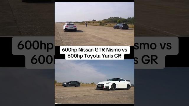 600hp nissan gtr vs 600hp toyota yaris gr 600hp nissan gtr vs 600hp toyota yaris gr
