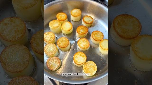 How to make fondant potatoes #cooking #fondantpotatoes #potatoes How to make fondant potatoes #cooking #fondantpotatoes #potatoes