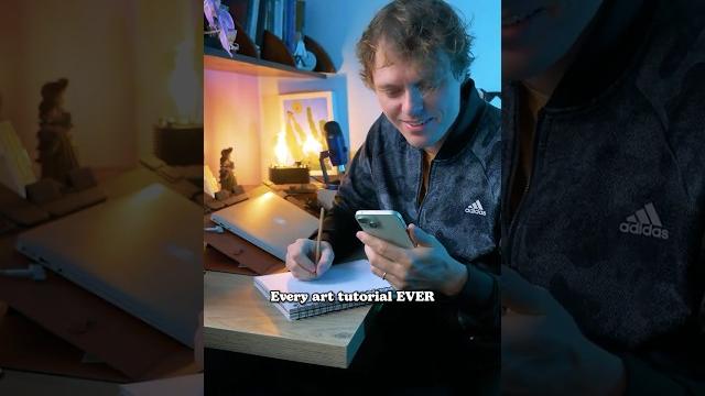 Every art tutorial ever #shorts #art Every art tutorial ever #shorts #art
