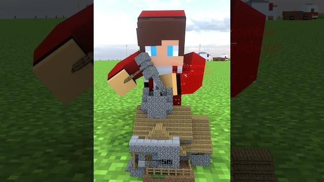 Build the house !- baby zombie minecraft animations Build the house !- baby zombie minecraft animations