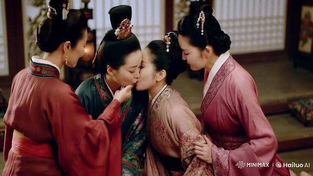 Ancient chinese lesbian kiss Ancient chinese lesbian kiss