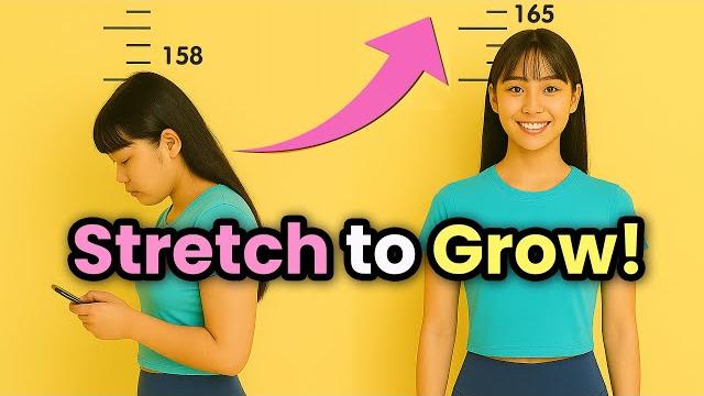 Stretch & slim ep.5 | get taller while you sleep – bedtime stretches to boost growth hormones! Stretch & slim ep.5 | get taller while you sleep – bedtime stretches to boost growth hormones!