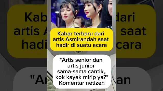 Asmirandah mirip glenca chysara‼️ Asmirandah mirip glenca chysara‼️