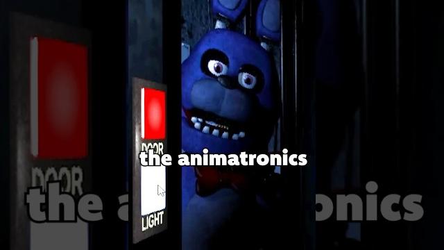 This fnaf animatronic broke the door #shorts This fnaf animatronic broke the door #shorts