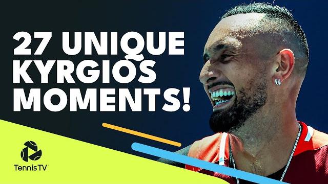 27 unique nick kyrgios atp tennis moments! 27 unique nick kyrgios atp tennis moments!