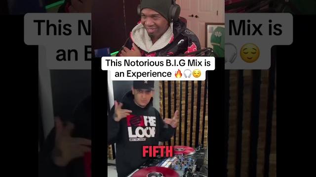 This notorious b.i.g mix is an experience This notorious b.i.g mix is an experience
