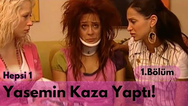 Yasemin trafik kazası geçirdi! - hepsi 1 Yasemin trafik kazası geçirdi! - hepsi 1
