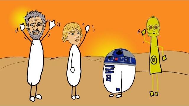 Japanese girl explains star wars Japanese girl explains star wars