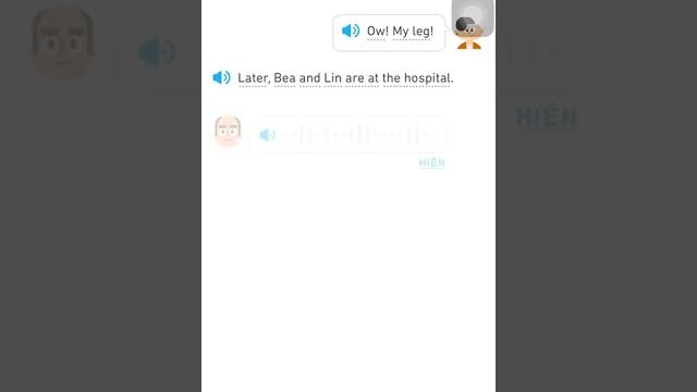 Đáp án bài quá nhanh//@duolingo Đáp án bài quá nhanh//@duolingo