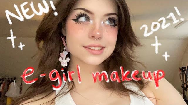 New updated 2021 e-girl makeup tutorial! New updated 2021 e-girl makeup tutorial!