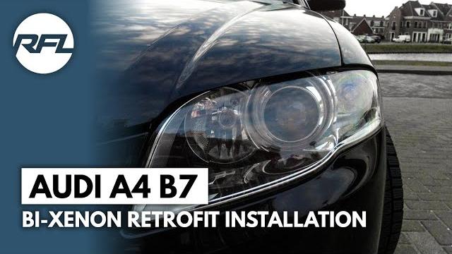 Audi a4 b7 | bi-xenon hid diy headlight upgrade installation Audi a4 b7 | bi-xenon hid diy headlight upgrade installation
