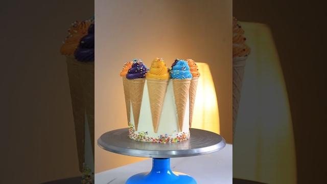 This is how you can make an ice cream cake with 0 effort This is how you can make an ice cream cake with 0 effort