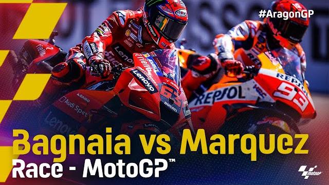 Bagnaia vs marquez in aragon | 2021 #aragongp Bagnaia vs marquez in aragon | 2021 #aragongp