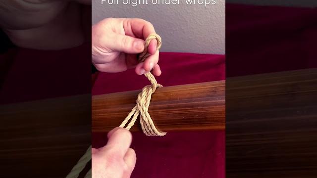 The most important piece of #shibari rope bondage you’ll ever learn! the single column is key! The most important piece of #shibari rope bondage you’ll ever learn! the single column is key!