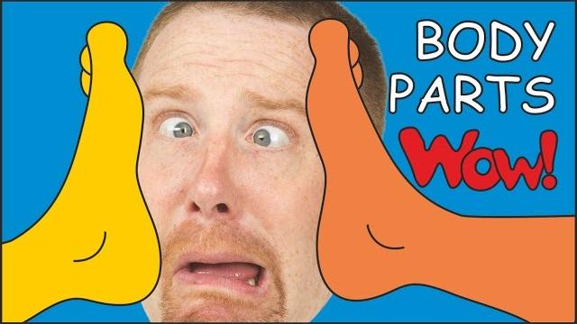 Body parts for kids new | magic english stories for children from steve and maggie | wow english tv Body parts for kids new | magic english stories for children from steve and maggie | wow english tv