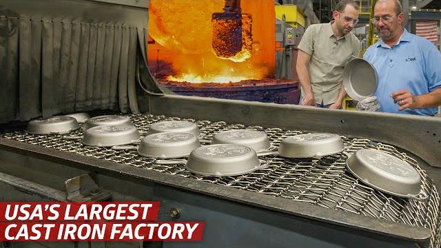 How america's largest cast iron pan factory makes almost two million pans per month — dan does How america's largest cast iron pan factory makes almost two million pans per month — dan does