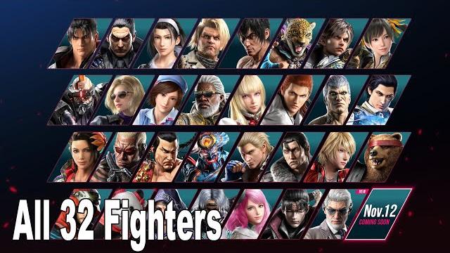 Tekken 8 all 32 launch fighters gameplay trailers Tekken 8 all 32 launch fighters gameplay trailers