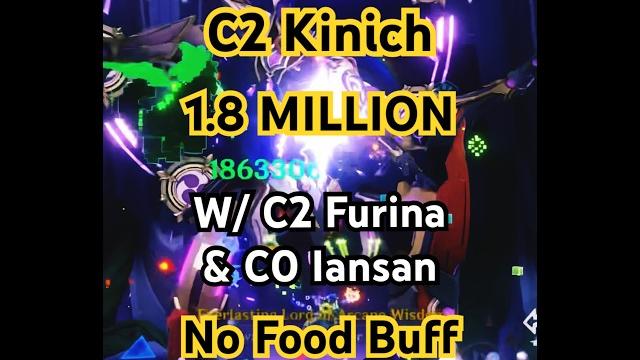 C2 kinich with c2 furina & c0 iansan hits 1.8 million on scara boss with no food buff genshin impact C2 kinich with c2 furina & c0 iansan hits 1.8 million on scara boss with no food buff genshin impact