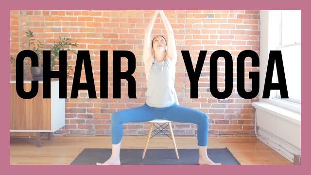 Gentle chair yoga for beginners and seniors Gentle chair yoga for beginners and seniors