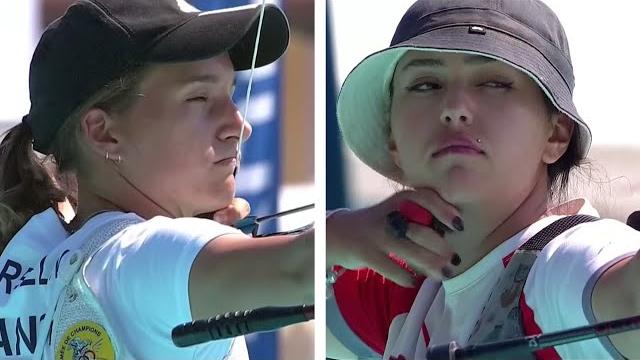 Lisa barbelin v yasemin anagoz – recurve women’s gold | 2021 european olympic qualifier Lisa barbelin v yasemin anagoz – recurve women’s gold | 2021 european olympic qualifier