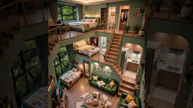 Living in a dreamy rainy day loft | pastel cozy apartment aesthetic#ytstudio #naturelovers Living in a dreamy rainy day loft | pastel cozy apartment aesthetic#ytstudio #naturelovers
