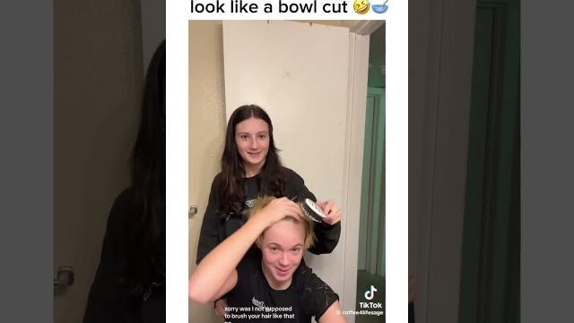 Teenager hair cut Teenager hair cut