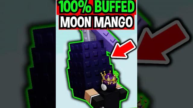 Finally moon mango 100% buff in roblox grow a garden.. Finally moon mango 100% buff in roblox grow a garden..