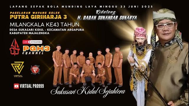Live milangkala desa sukasari kab. majalengka ka 43 - hiburan wayang golek pgh3 h. dadan sunandar Live milangkala desa sukasari kab. majalengka ka 43 - hiburan wayang golek pgh3 h. dadan sunandar