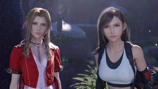 Tifa and aerith keep teasing cloud Tifa and aerith keep teasing cloud