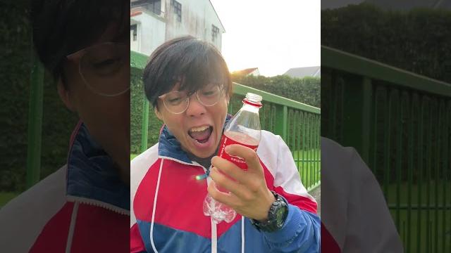 Drinking cola be like... #shorts Drinking cola be like... #shorts