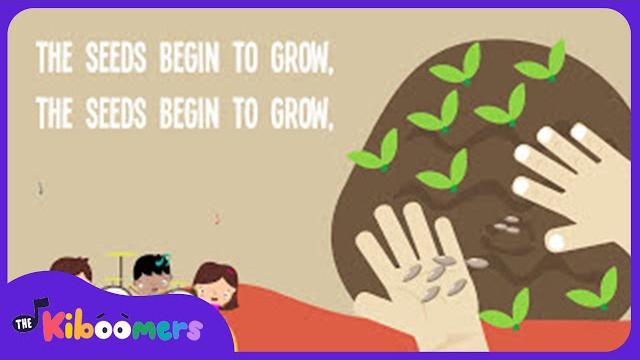 Farmer plants the seeds lyric video - the kiboomers preschool songs & nursery rhymes Farmer plants the seeds lyric video - the kiboomers preschool songs & nursery rhymes