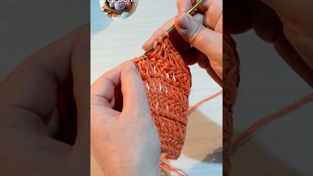Cómo tejer disminuciones en punto vareta #crochet #ganchillo #puntadas #diy #how #fashion #moda Cómo tejer disminuciones en punto vareta #crochet #ganchillo #puntadas #diy #how #fashion #moda