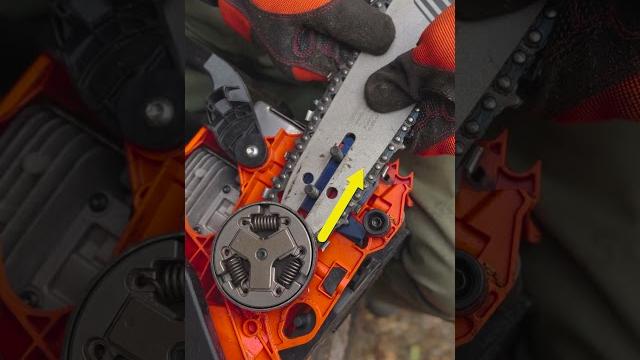 How to install a guide bar and chain on a chainsaw. How to install a guide bar and chain on a chainsaw.