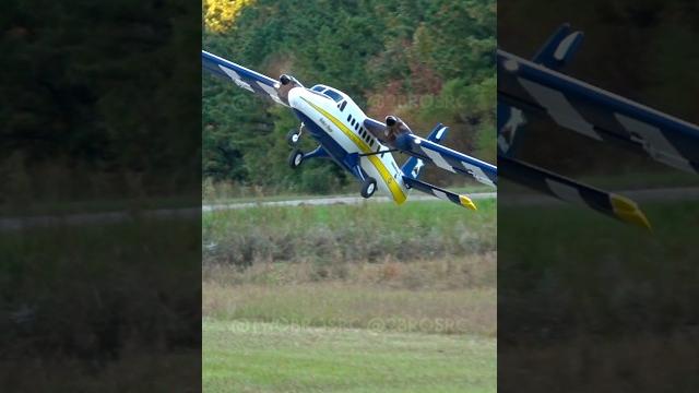 Twin otter side slip #aviation #rc #rcplane Twin otter side slip #aviation #rc #rcplane