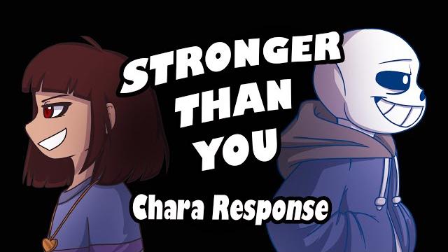 Stronger than you - chara response (undertale animation parody) Stronger than you - chara response (undertale animation parody)