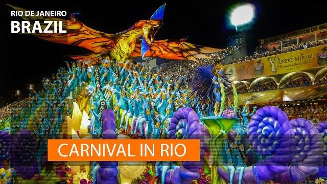 Brazil carnival: the rio de janeiro parade in 1 minute Brazil carnival: the rio de janeiro parade in 1 minute