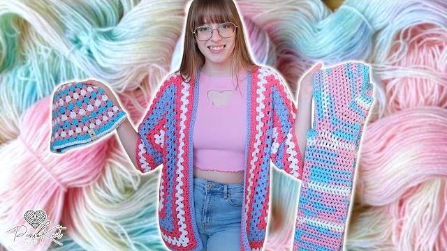 Making everything in trans pride! | passioknit vlog Making everything in trans pride! | passioknit vlog