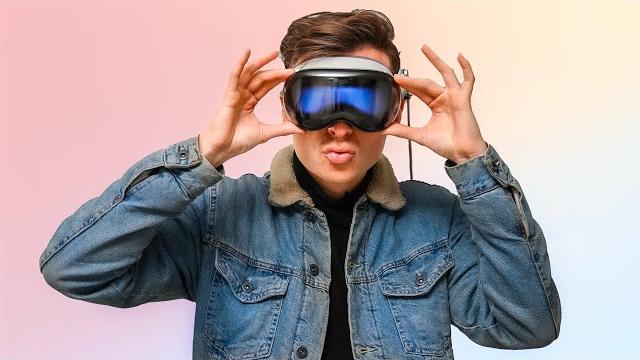 *wears apple vision pro once* *wears apple vision pro once*