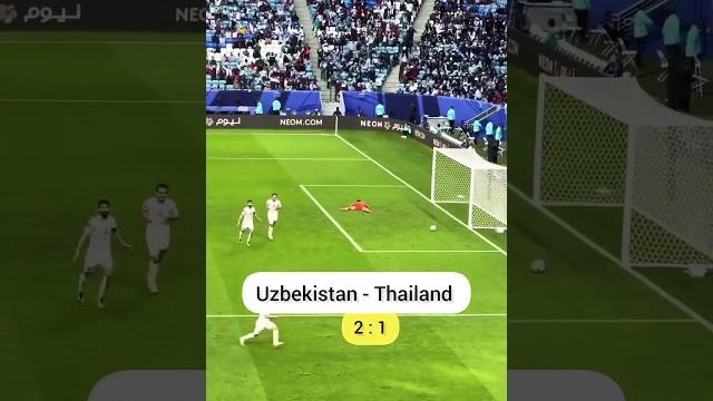 Uzbekistan - thailand 2:1. Uzbekistan - thailand 2:1.