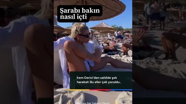 İrem derici öyle bir hareket yaptı ki… İrem derici öyle bir hareket yaptı ki…