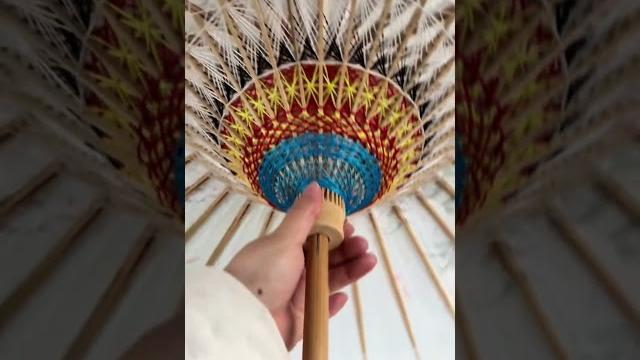 Rain's rhythm on oil-paper umbrella | hypnotic asmr vibes#chineseasmr #relaxingart #raintherapy Rain's rhythm on oil-paper umbrella | hypnotic asmr vibes#chineseasmr #relaxingart #raintherapy
