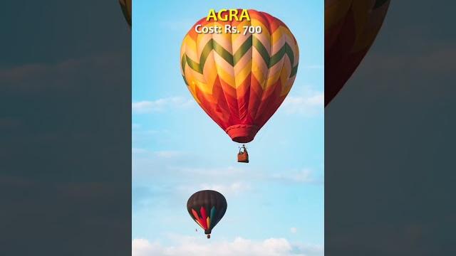 Top 4 places to enjoy hot air balloon ride in india Top 4 places to enjoy hot air balloon ride in india