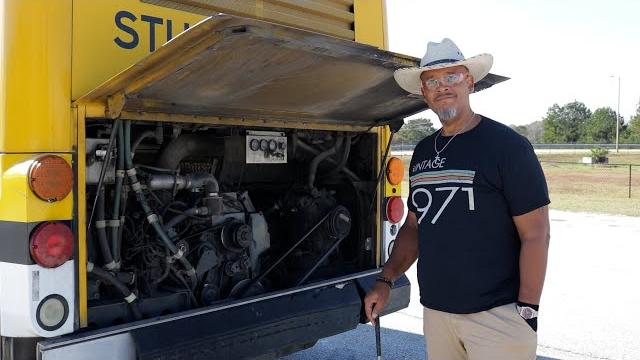 Bus pre-trip inspection demonstration Bus pre-trip inspection demonstration